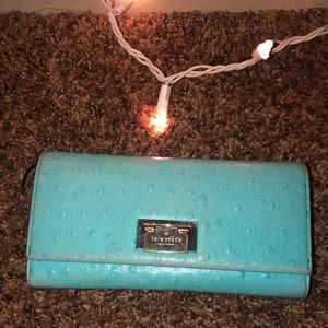Turquoise Kate Spade Wallet